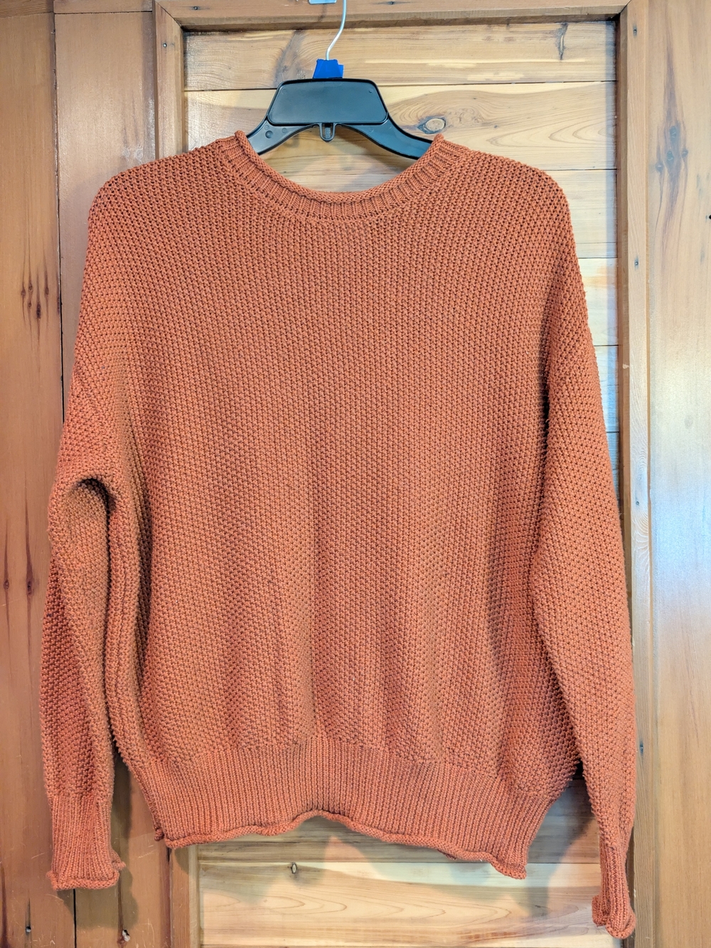 Jessica Simpson Rust Orange Crewneck Sweater